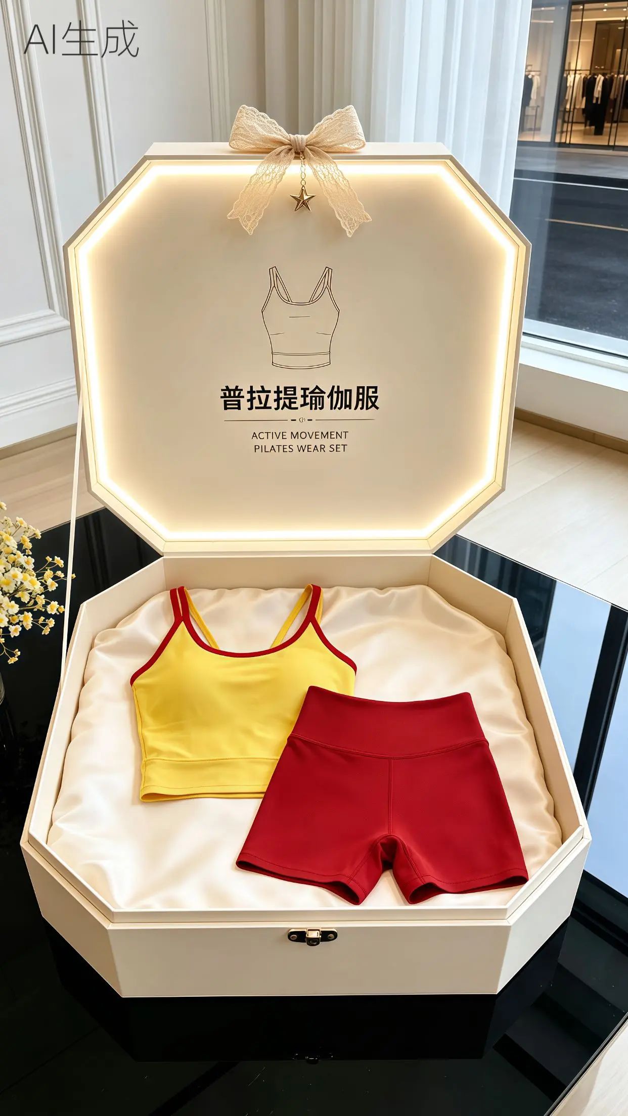 普拉提女孩 瑜伽健身套装 健身女孩最酷 运动瑜伽套装