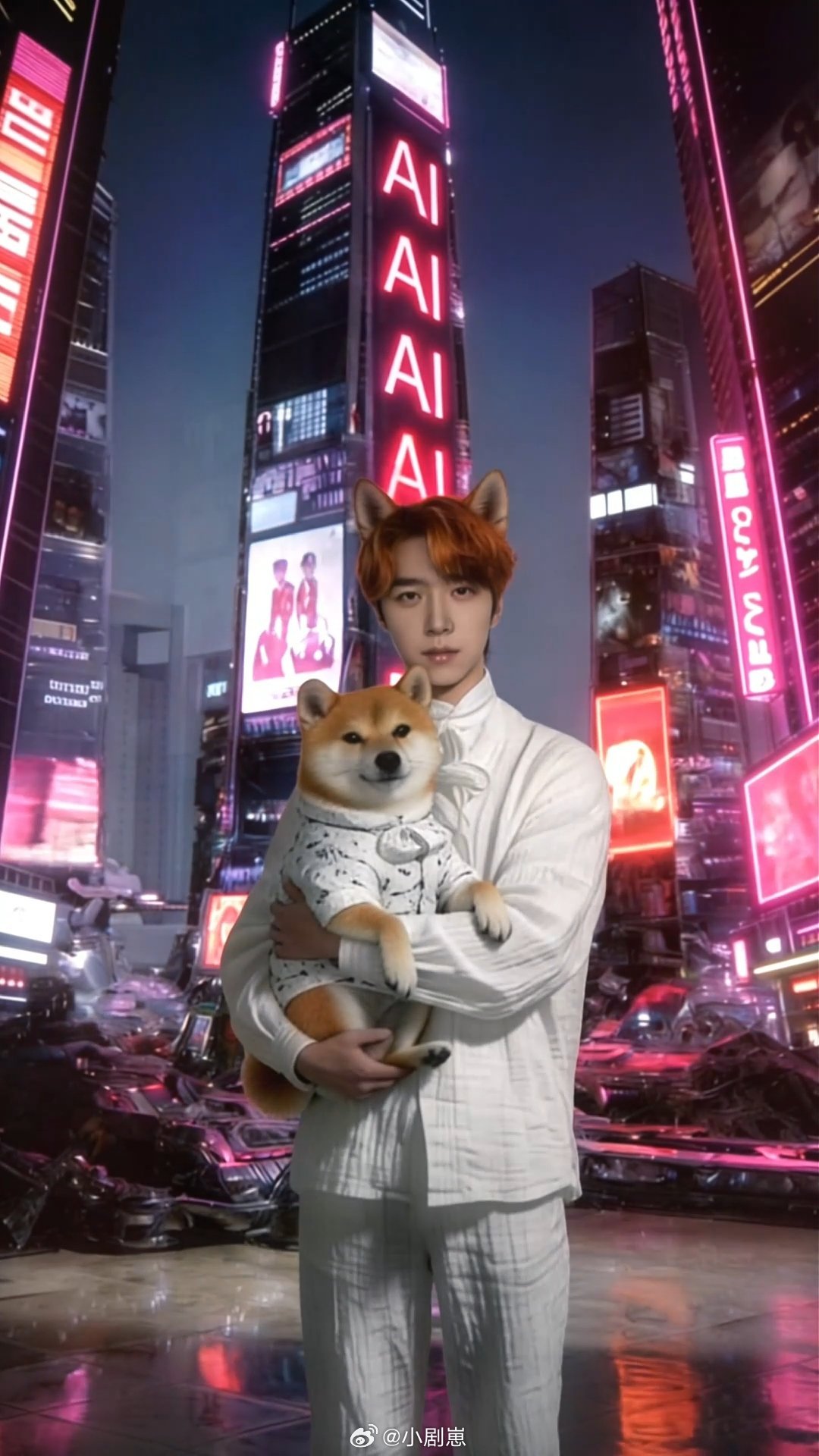 哇唧唧哇家族曲是AI做的哇唧唧哇MV给到夯哇唧唧哇是懂用AI做主题曲的，MV也好