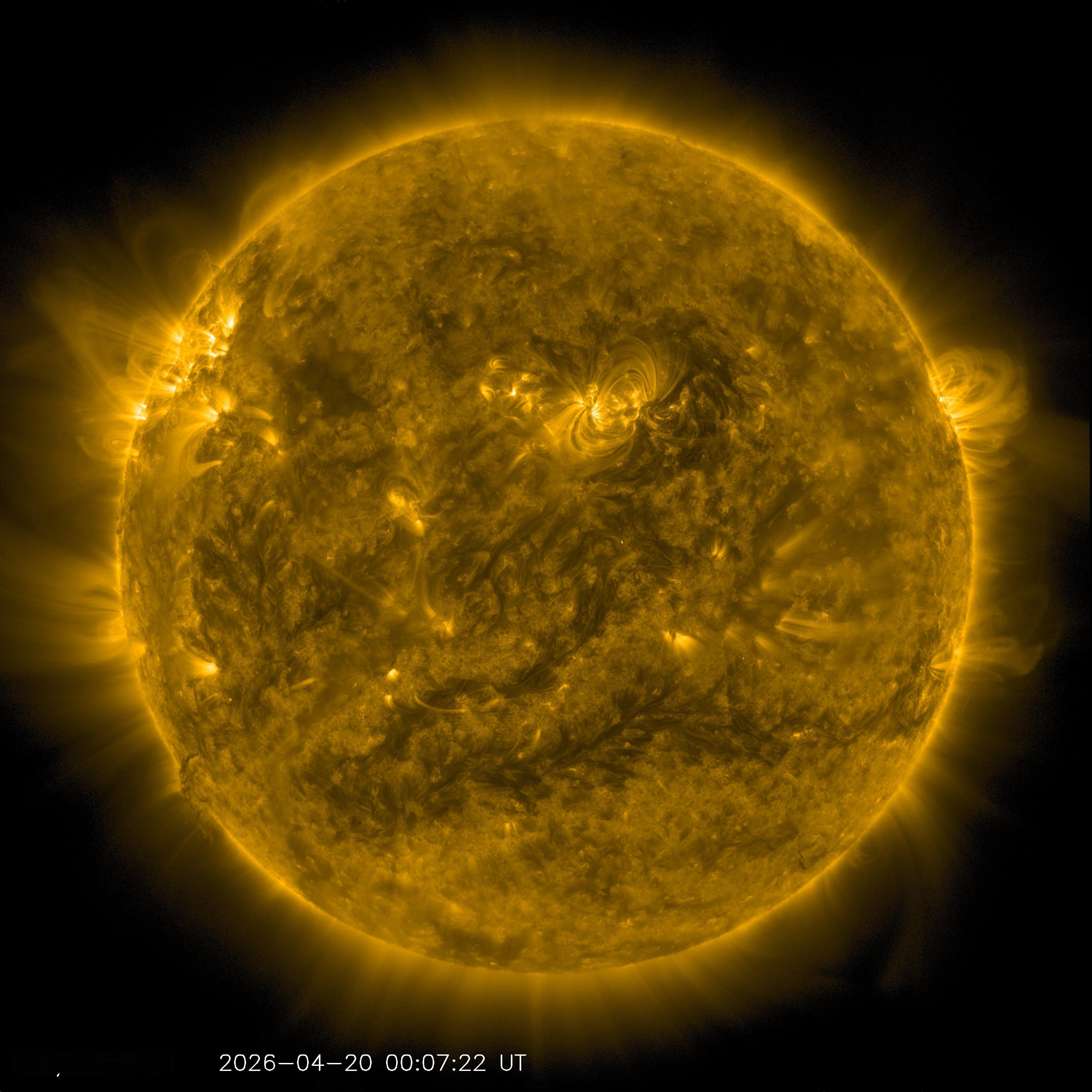 早安，今日的太阳。 