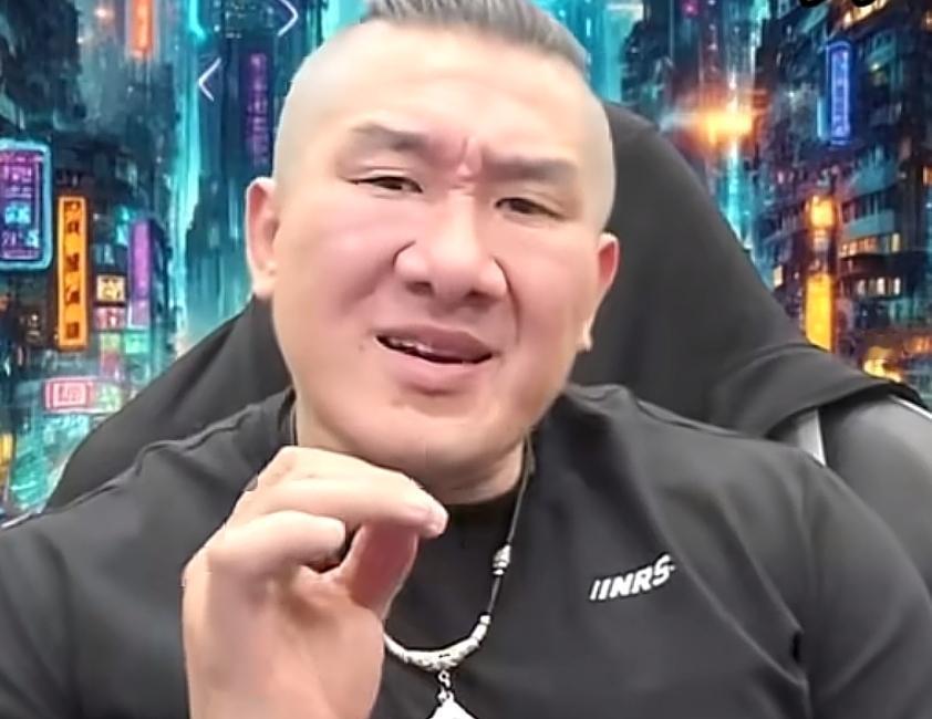 台湾网红“馆长”自从亲访中国大陆后，整个人就完全变了，变成了百分百的统派。
他现