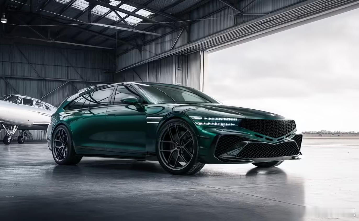 捷尼赛思是会设计旅行车的 G90 Wingback太好看了帮我@ 一下谁赶紧致敬