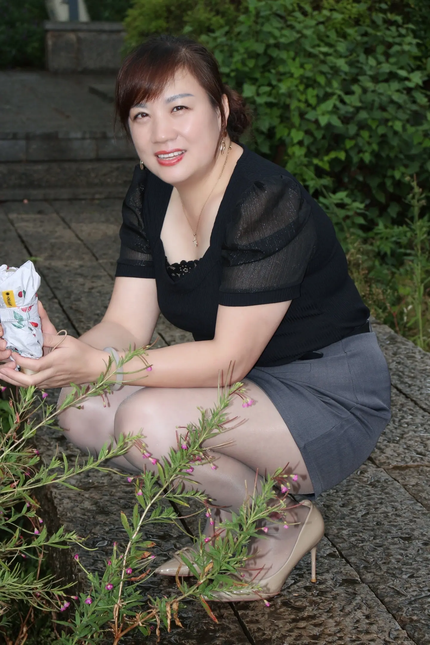夏天该有的样子 气质女人 微胖