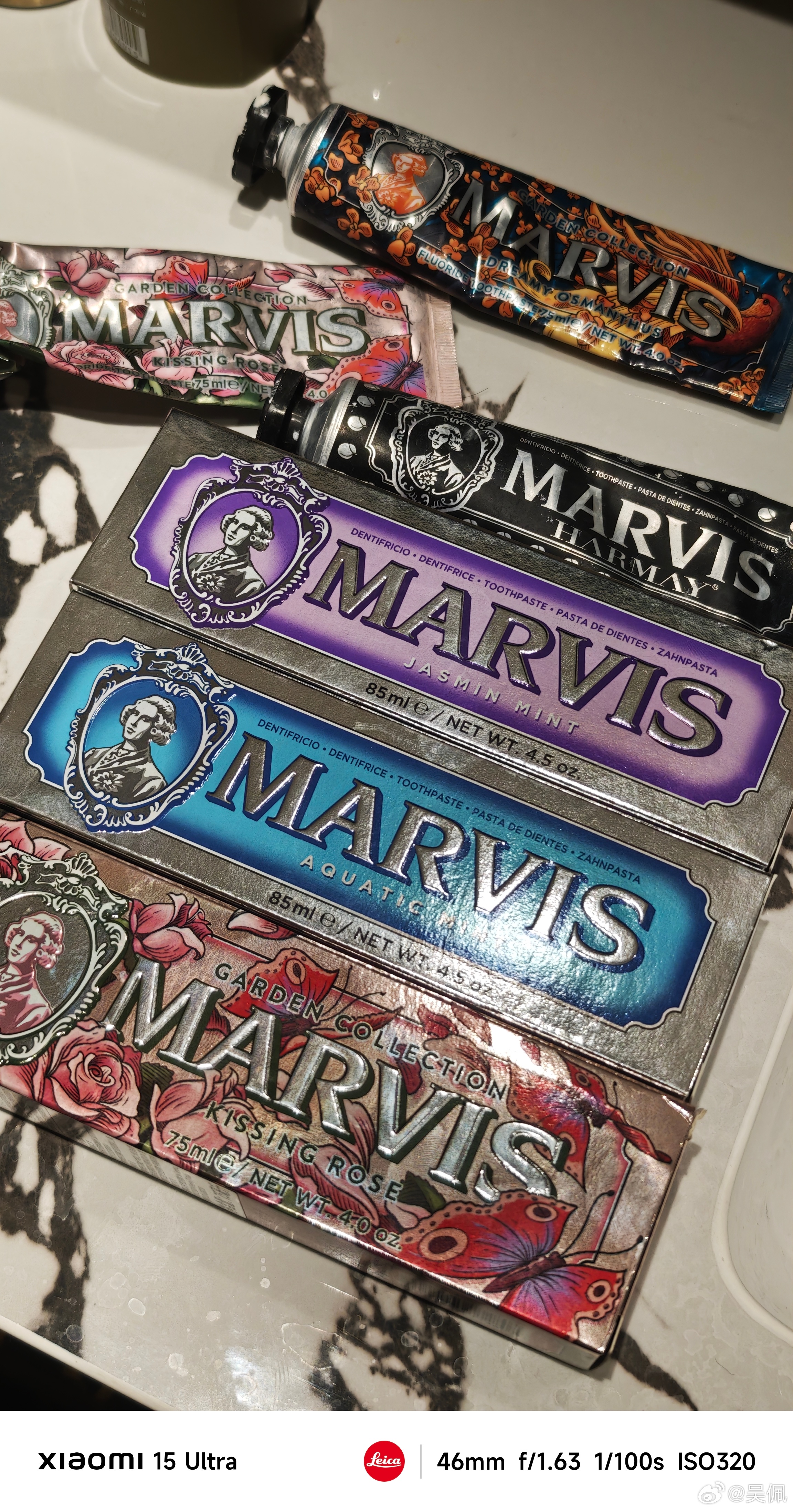 我很喜欢MARVIS牙膏，每天早晚挑一个心情刷。但我家那位特别不喜欢这个牌子。 