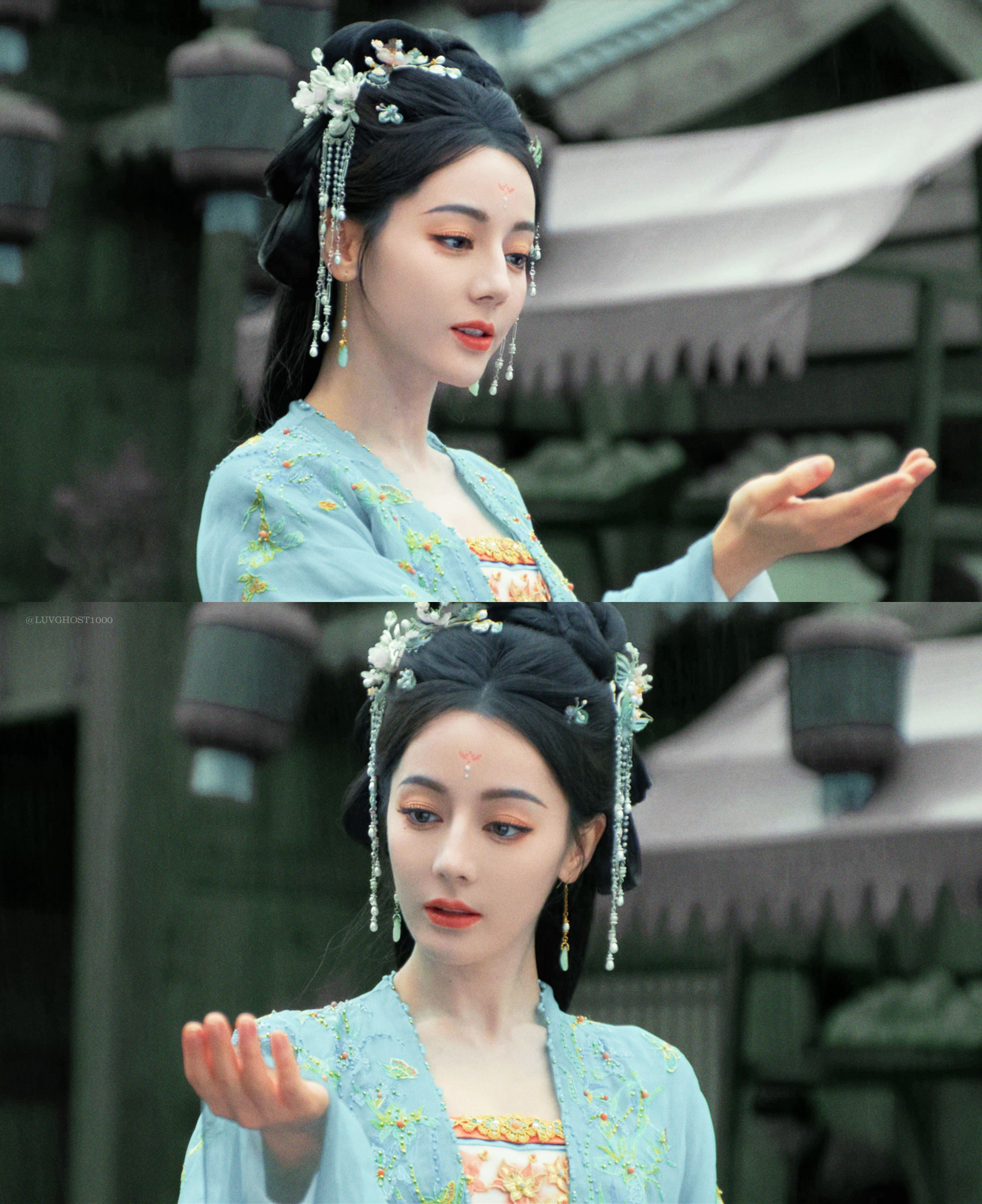 ⸝⸝                      青岚🍃💧迪丽热巴×贺思慕 白