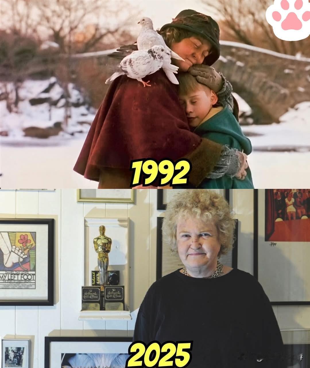 谁能忘记《小鬼当家2》中布伦达·弗里克扮演的“鸽子女士”呢？她与凯文之间关于生活