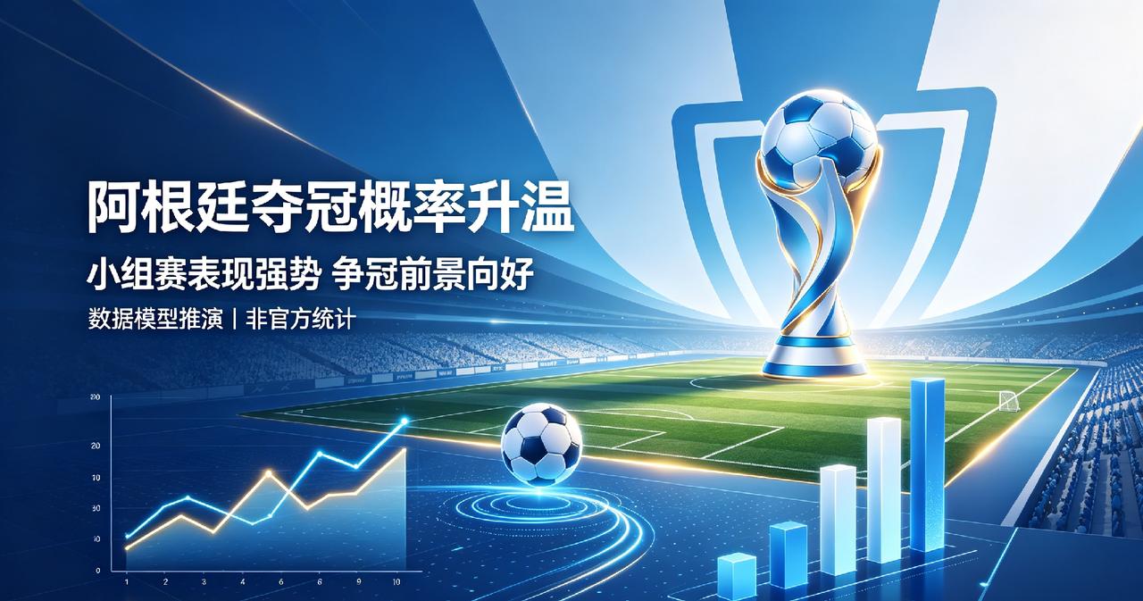 开赛前，Opta、高盛等主流数据模型给出阿根廷夺冠概率仅10%左右，在法国、西班