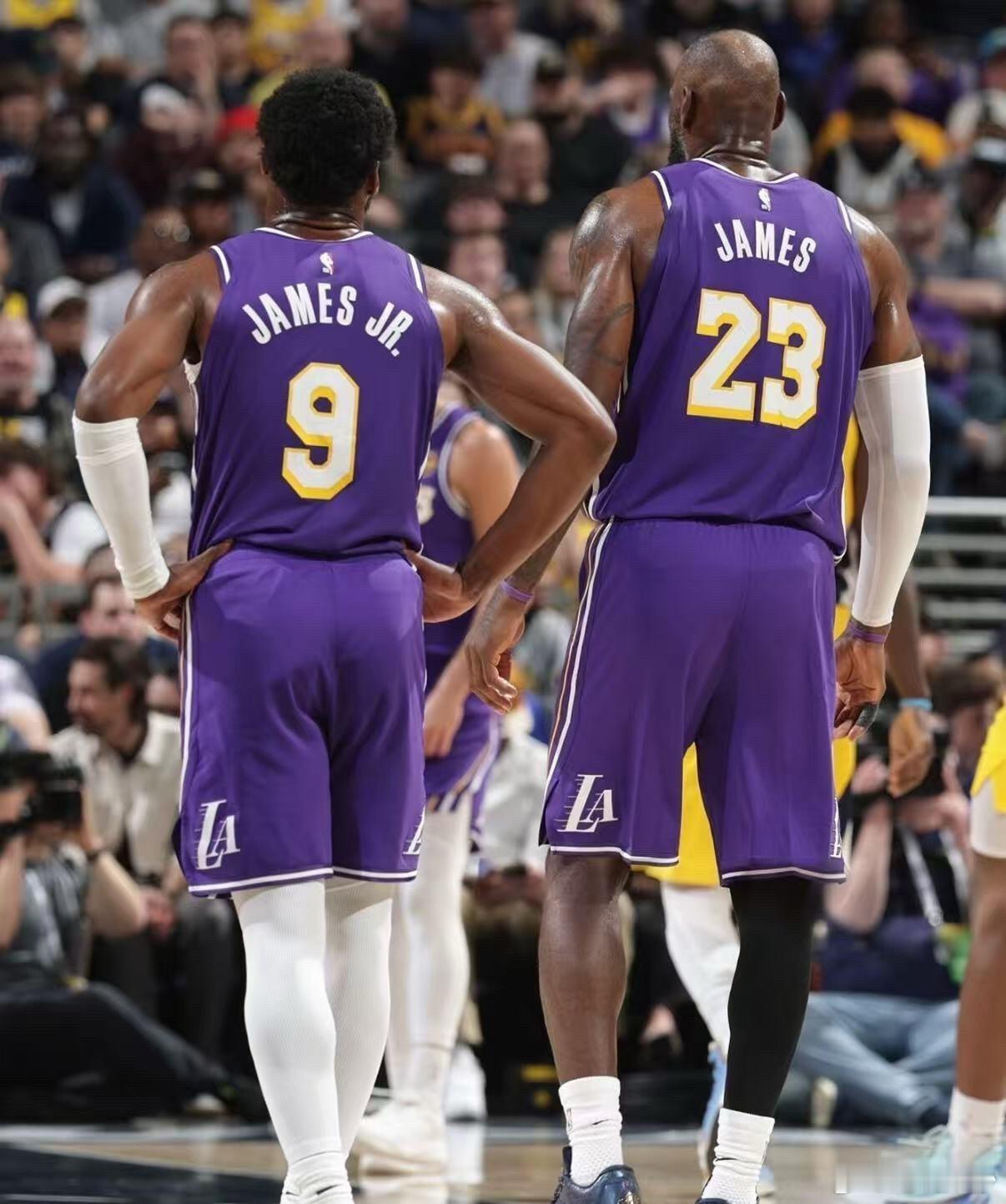 NBA季后赛历史首次父子连线黑粉：这哪是NBA啊，这是詹BA啊！两父子联手连得8