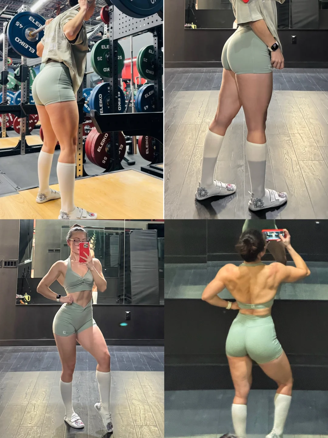 练了个臀，结果背抢戏了❓🤨🤨