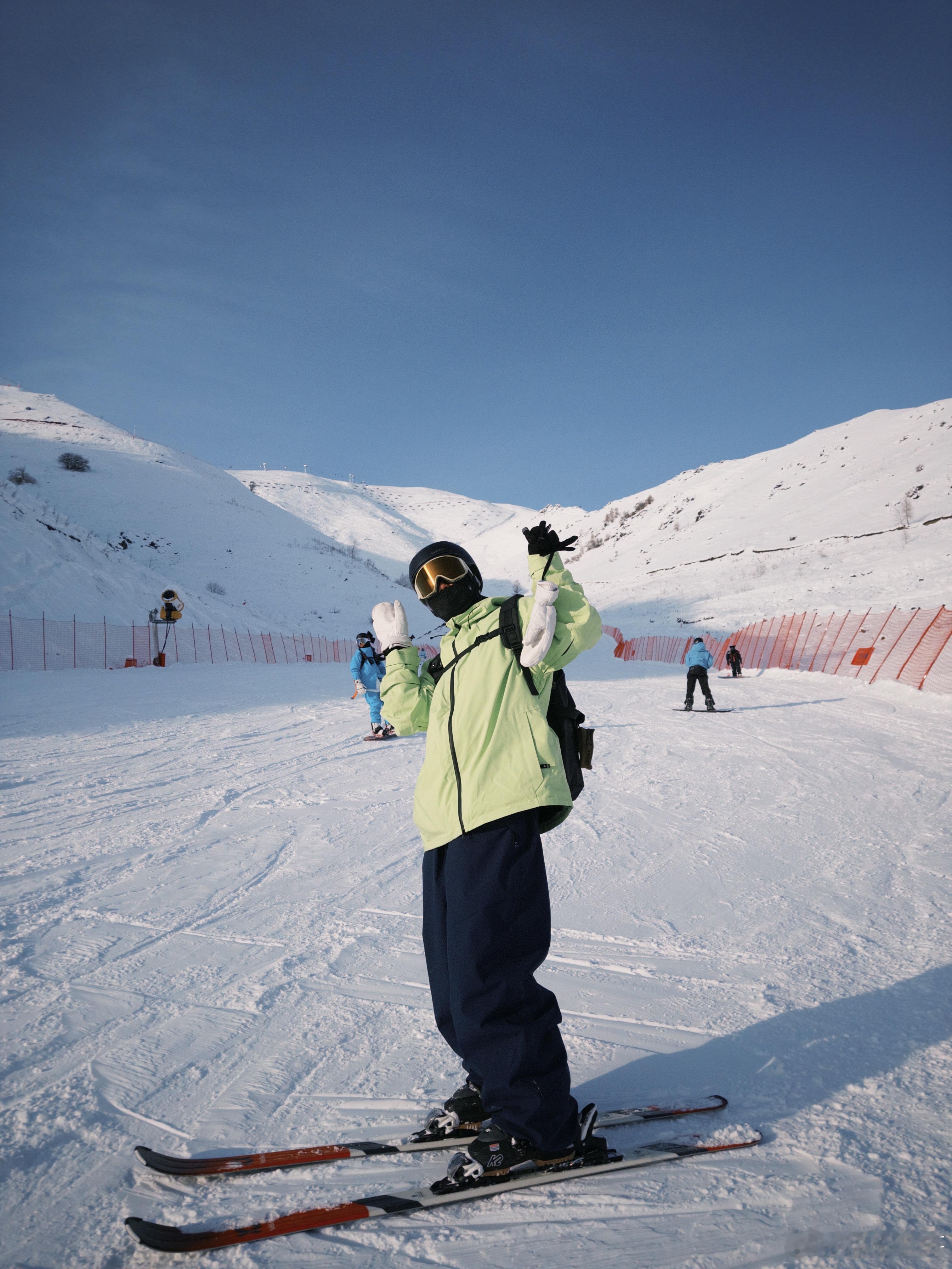 禾木雪场真的太大啦！！！！！！！还有库迪和夸父炸串