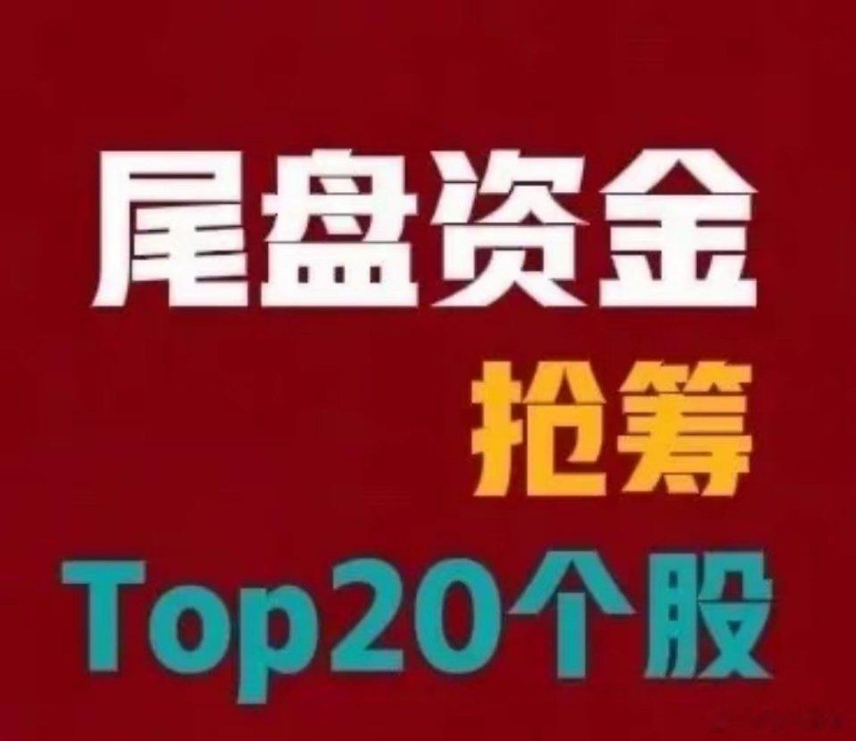 2026年7月20日 A股尾盘30分钟资金抢筹前20名1. 紫光股份，尾盘净流入