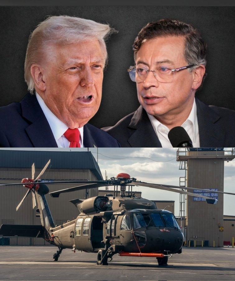 鉴于哥伦比亚总统古斯塔沃·佩特罗搞砸了与美国的关系，唐纳德·特朗普下令撤回美国交