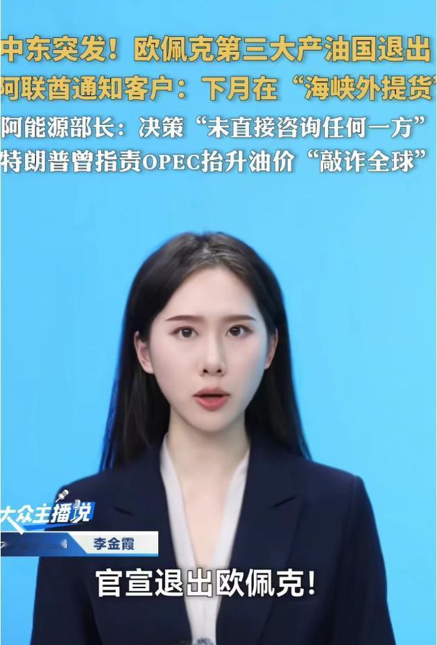 阿联酋突然“拆台”，官宣退出欧佩克，背后藏着多重博弈

熟悉全球能源格局的人都清