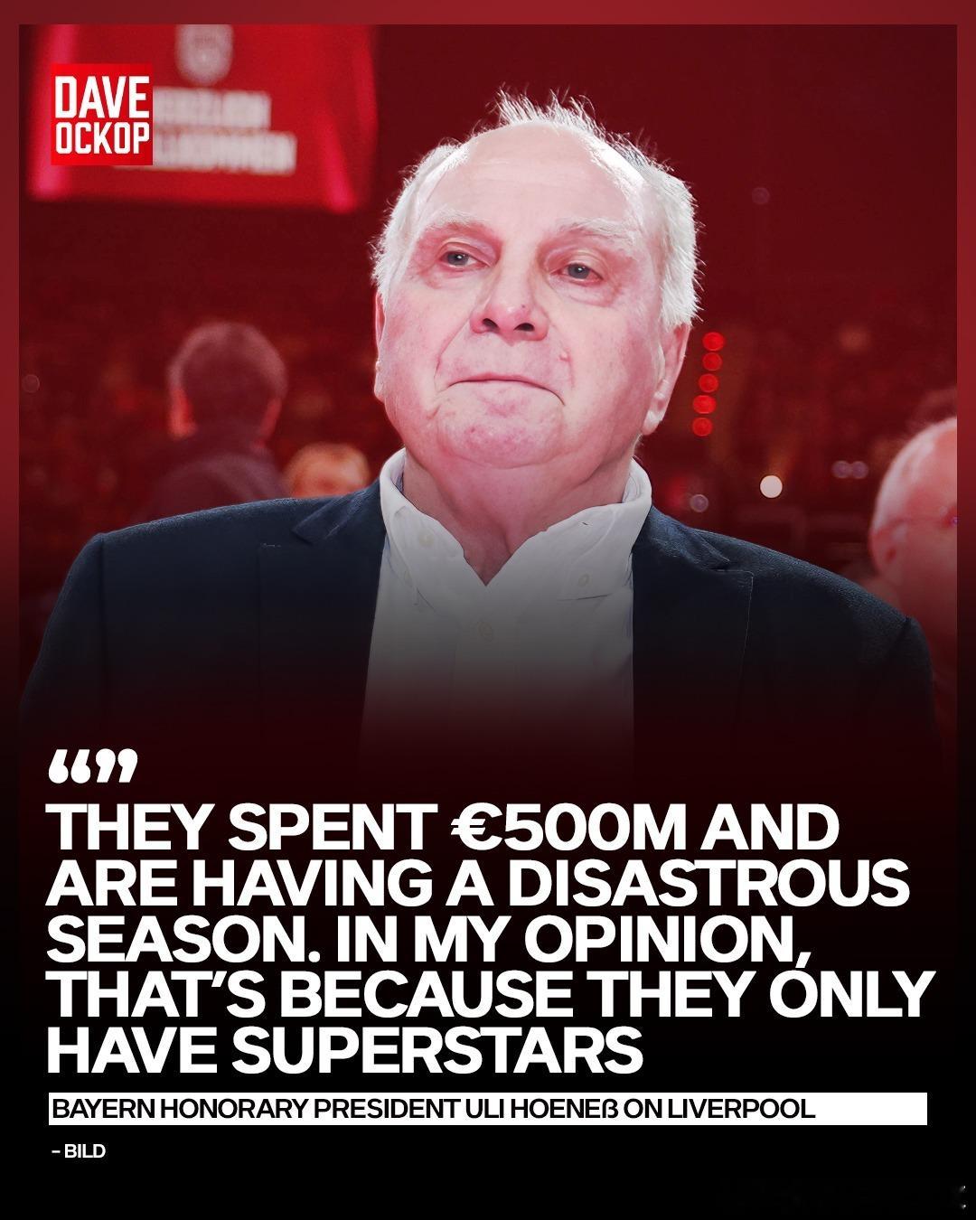 能看得出来赫内斯应该是真挺喜欢维尔茨的….“利物浦花了5个亿但是这个赛季却踢的很