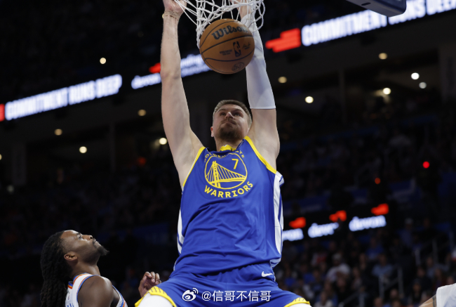 NBA常规赛，勇士主场117-127不敌森林狼。赛后，勇士球星波尔津吉斯在接受采