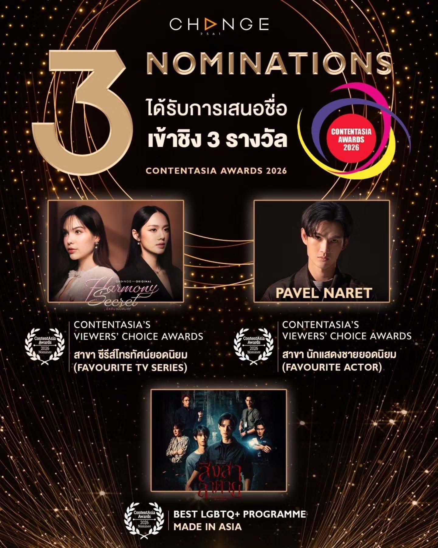 ContentAsia Awards 2026 提名 