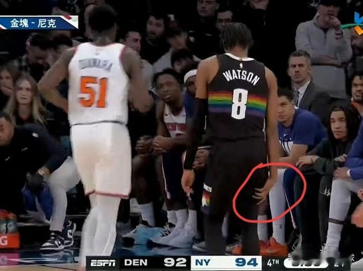 掘金实惨！约基奇刚回来不久，沃特森又受伤了！

今天，掘金队做客纽约背靠背挑战尼