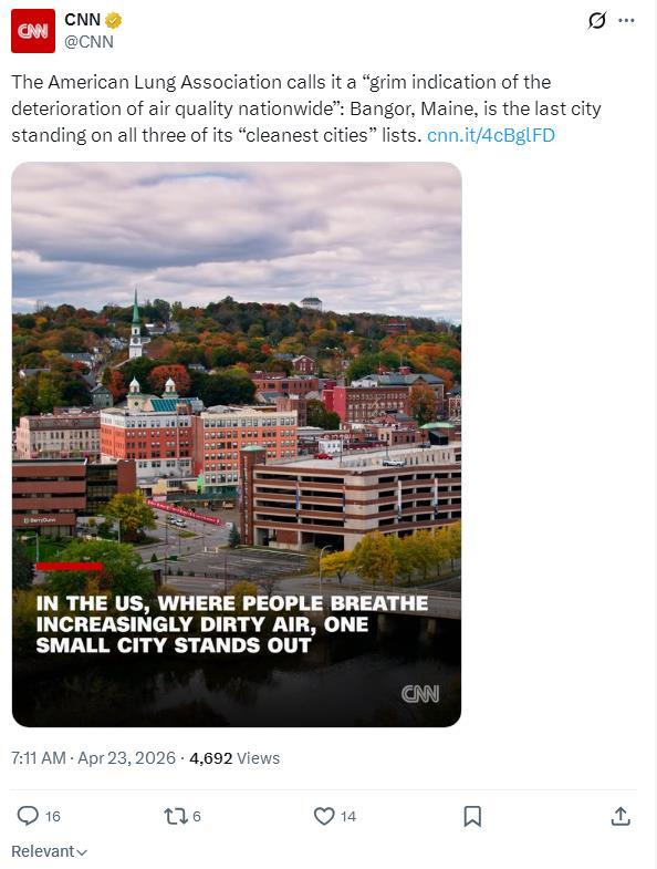 你还在相信漂亮国的空气是甜的吗？

据漂亮国新闻网CNN上午7:11 · 202