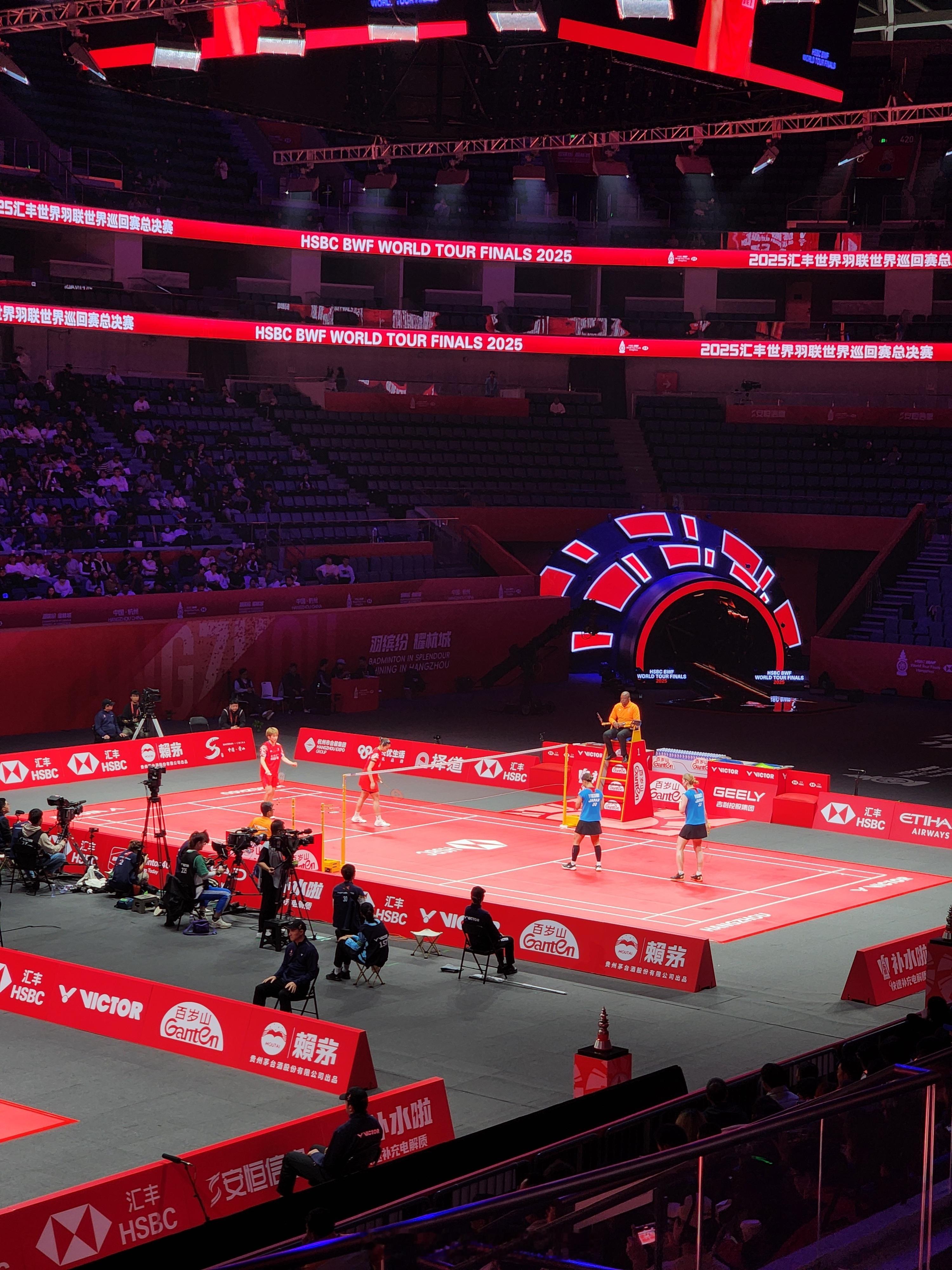 2025年世界羽联年终总决赛 女双 A组 贾一凡 / 张殊贤 21-19 16-