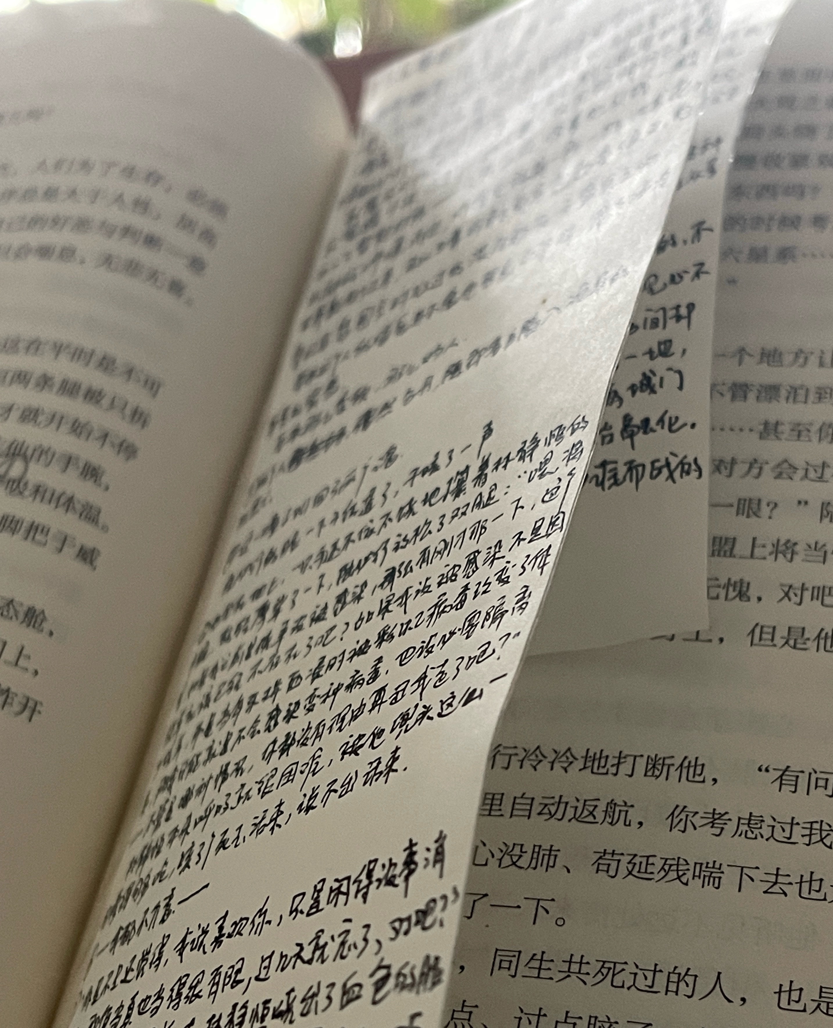实体书的好处就是，想读的时候随手拿起来，随手翻一下就可以随机读下去，电子版就没有