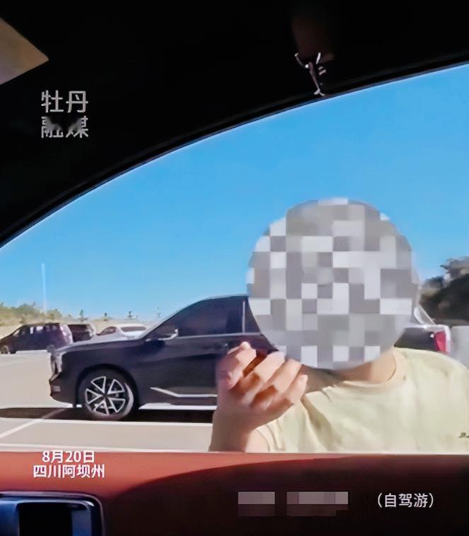 四川一服务区，10岁男孩上完厕所出来发现父母的车都走了，着急之下，他向过路车子寻