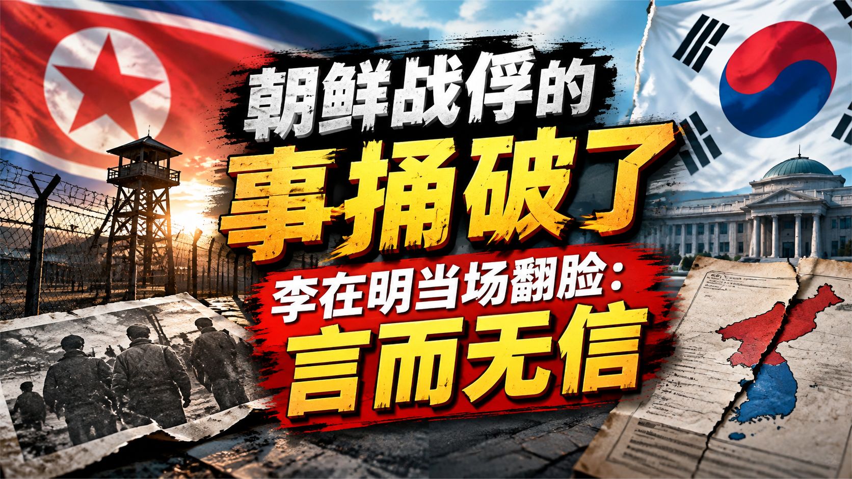 朝鲜战俘的事捅破了，李在明当场翻脸：言而无信