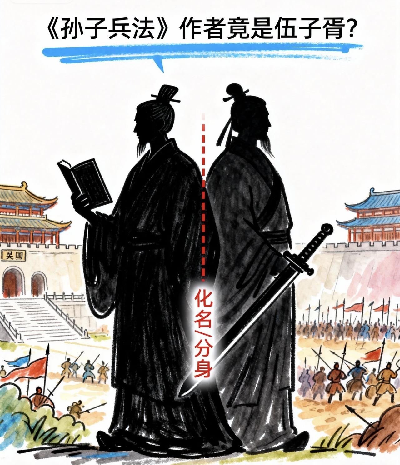 你从小看的《孙子兵法》，都以为是兵圣孙武的神作？可是野史里藏着个炸裂真相：孙武可