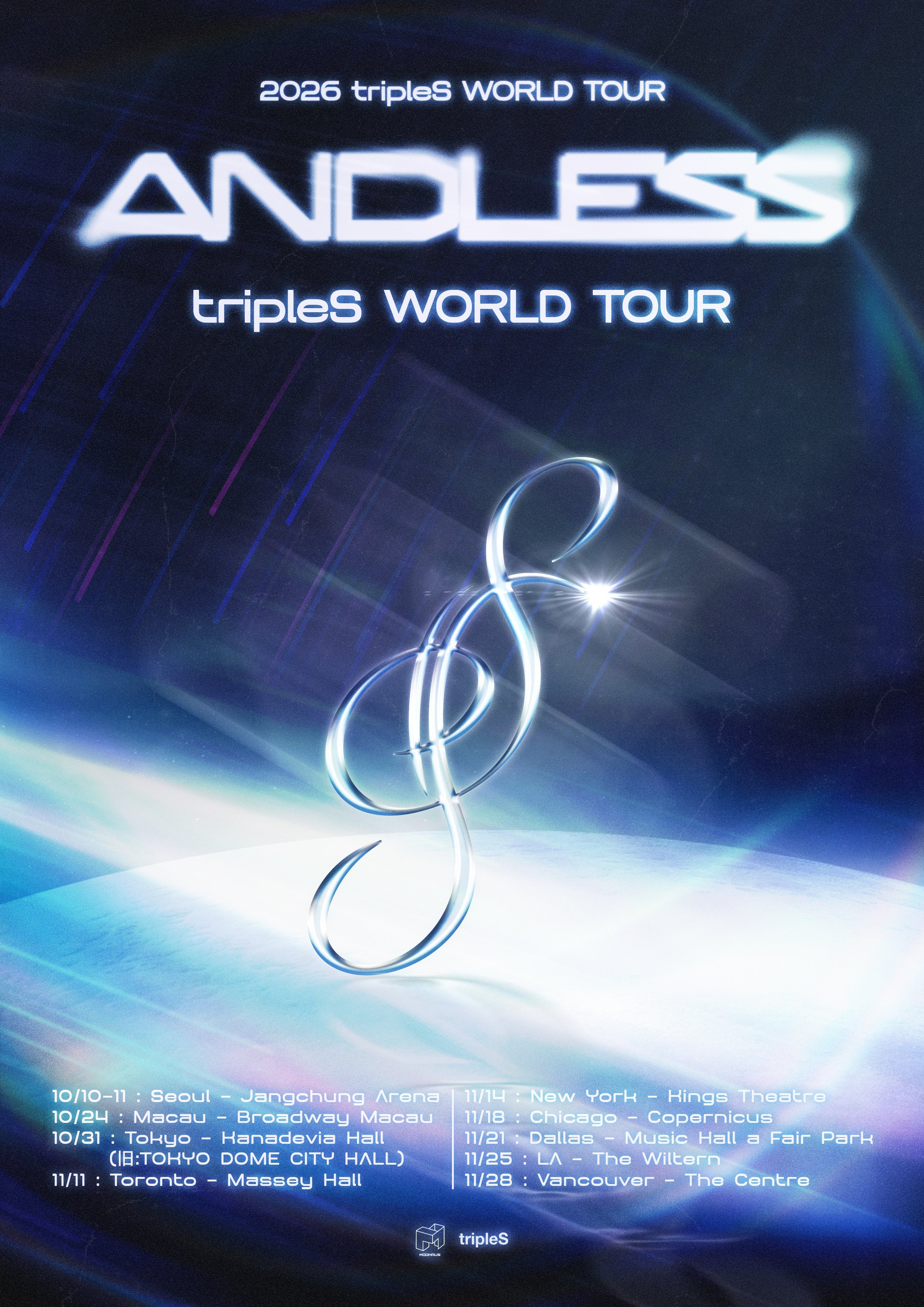 2026 tripleS 世界巡演 <ANDLESS>📍 2026.10.10