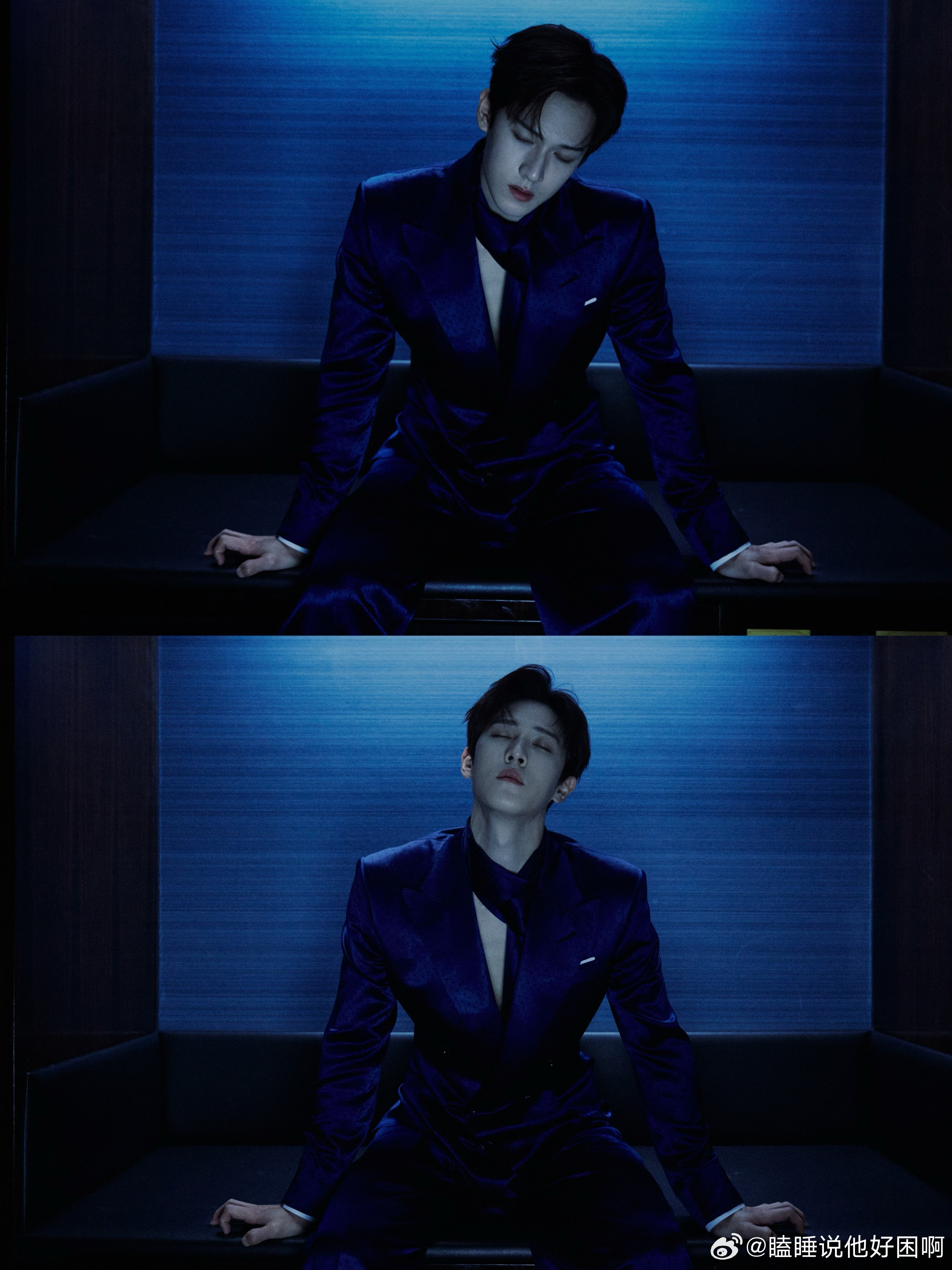 吓我一跳 以为是跪着的 