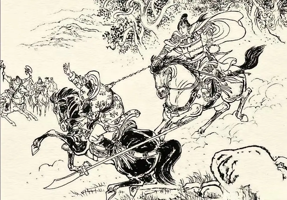 岳雷云南探母，被阻尽南关前。牛通请令会斗尽南关总兵石山。石山不敌带伤败...