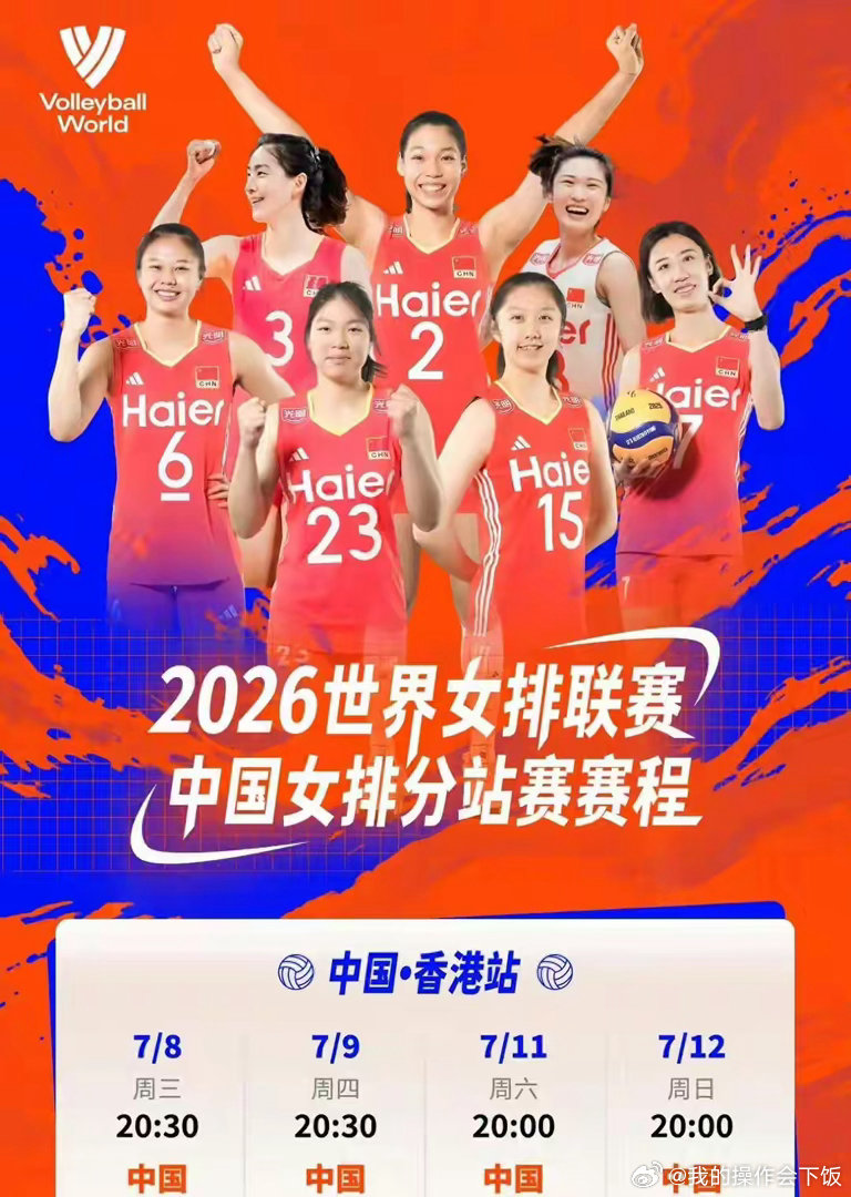 世界女排联赛香港站开赛2026世界女排联赛中国香港站正式打响，本站揭幕焦点对决由