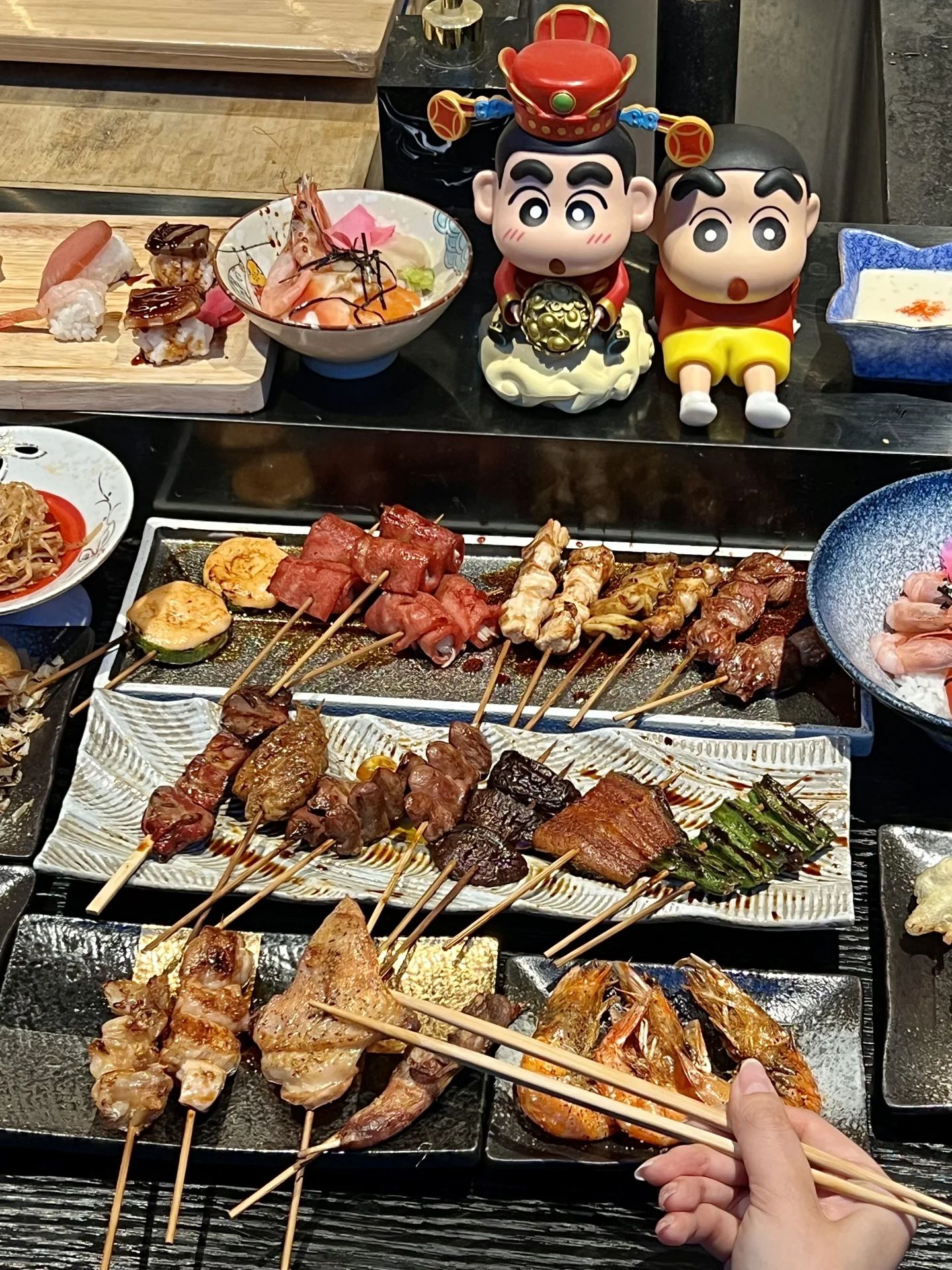 踏青累了，来顿烧鸟奖励自己❗