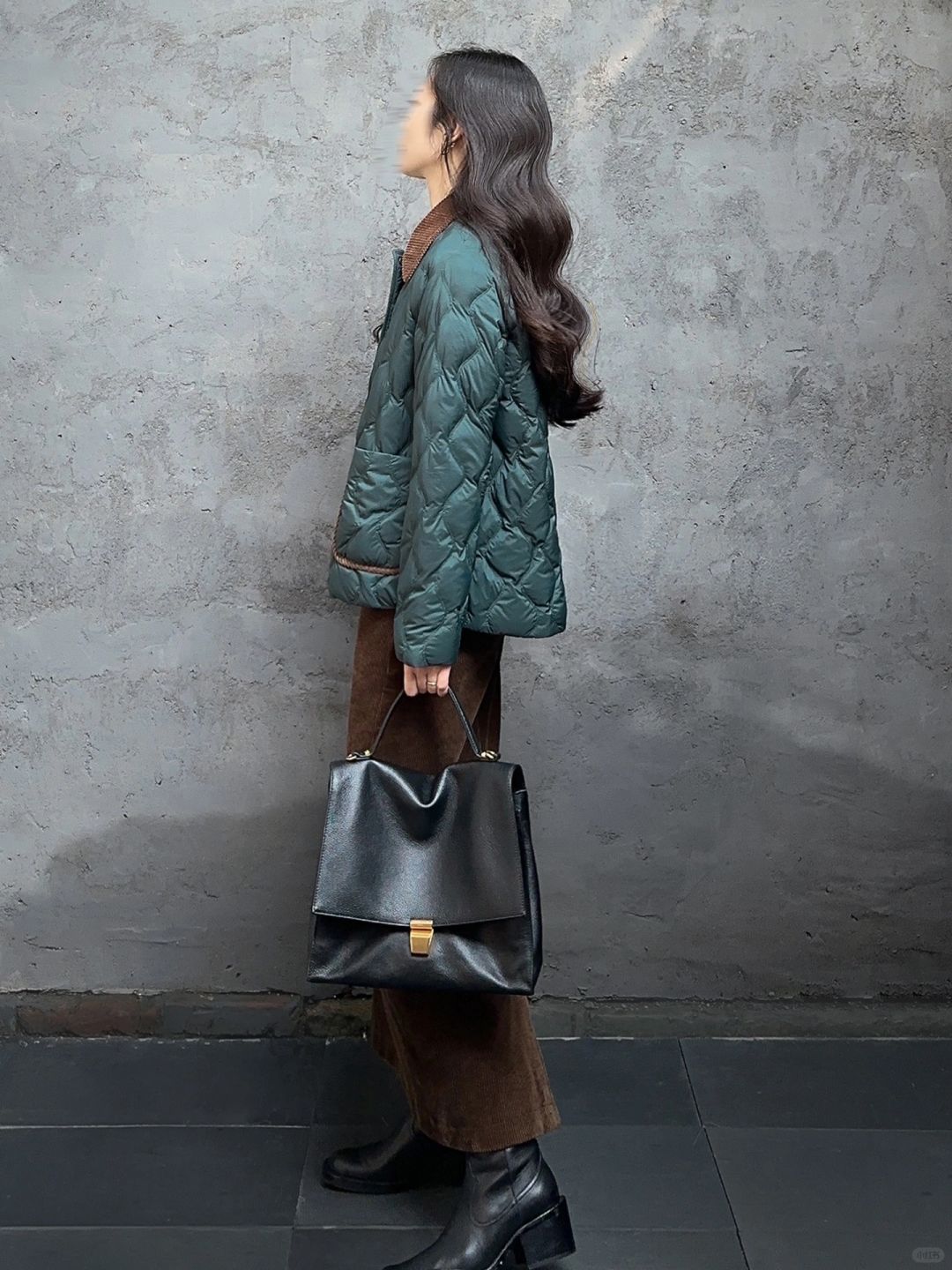 羽绒服这么穿太好看啦！