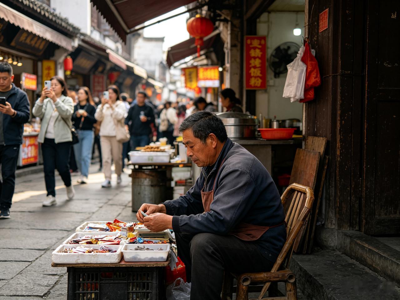 全网都在歌颂文旅盛世，可小城普通人，根本没活在盛世里。
 
最近的互联网，热闹得