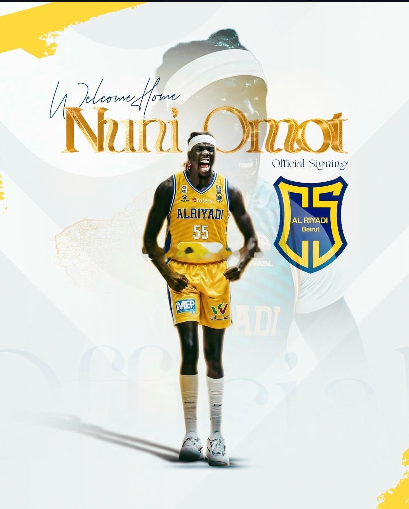 刚刚被北京首钢裁员的奥莫特加盟黎巴嫩Al Riyadi俱乐部。北京首钢cba