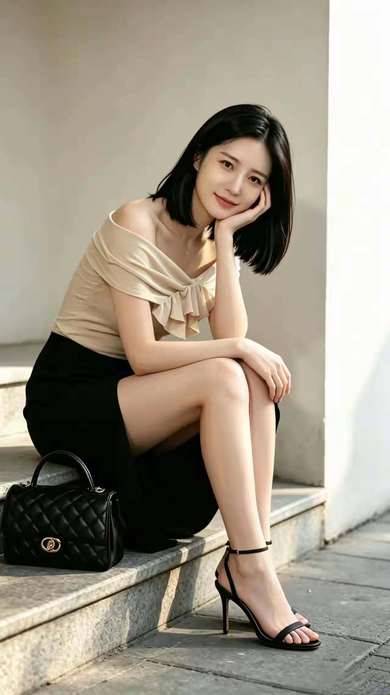 优雅的美女