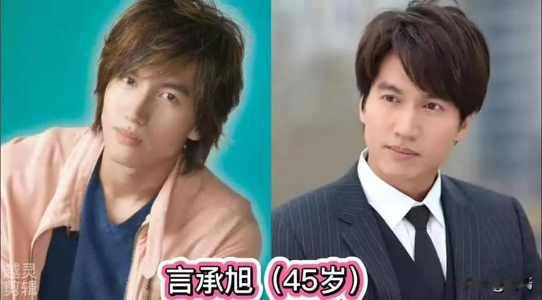 岁月是把杀猪刀还是美容刀？林俊杰、言承旭、周星驰等八位男神今昔对比，差距一目了然