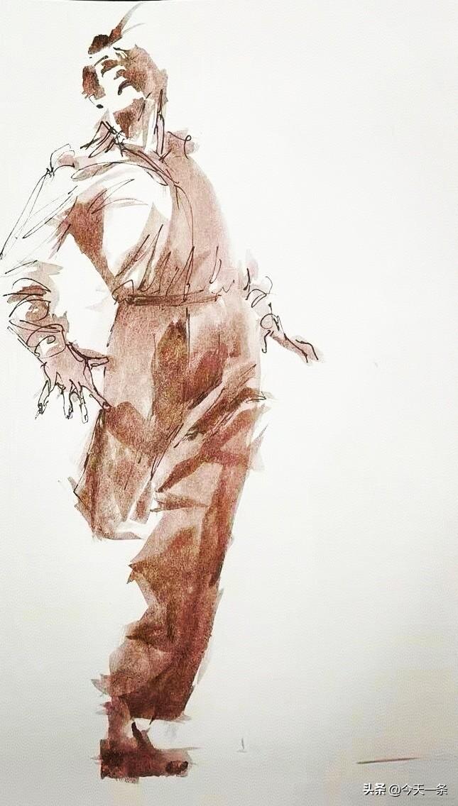 《速写》
一路西风尘沙
剑步踏碎残霞
心藏期许
向着万里天涯
 [祝福]