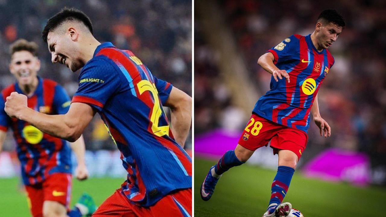 巴萨官方公告：20岁的鲁尼·巴德吉在西班牙超级杯半决赛中表现抢眼，现已正式注册进