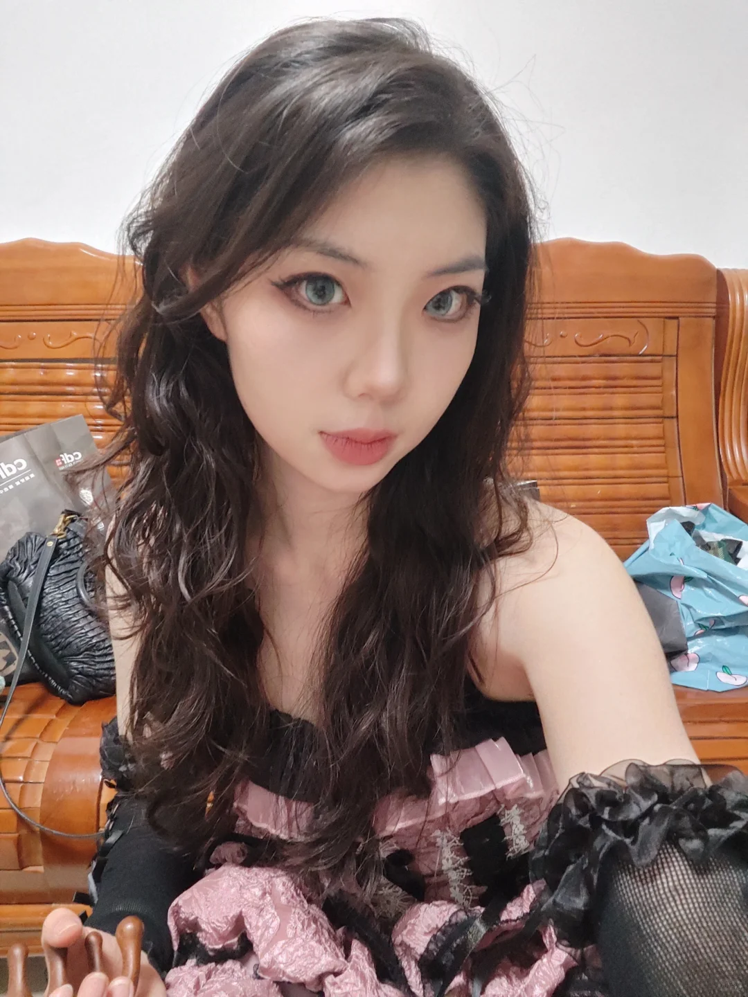 初尝试全包眼线