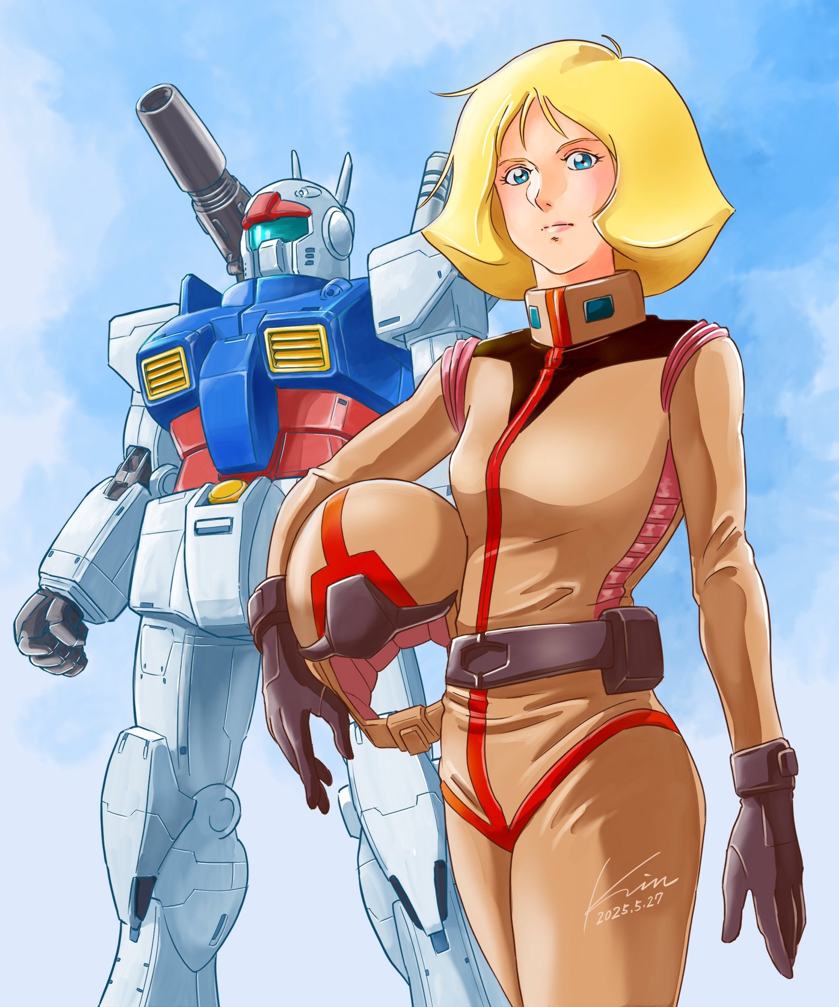 马茜专用白轻钢，但是UC（via コバキンCG）高达