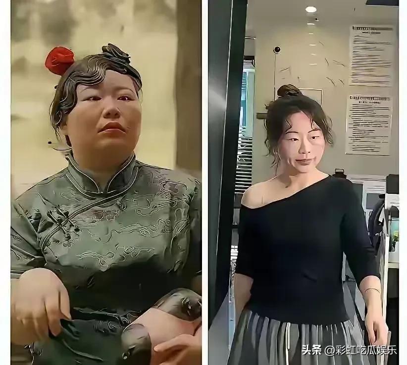 原来她的丑与胖无关，即使真的瘦下来了她看起来也老了十岁，脸上全是褶子肉松松垮垮，
