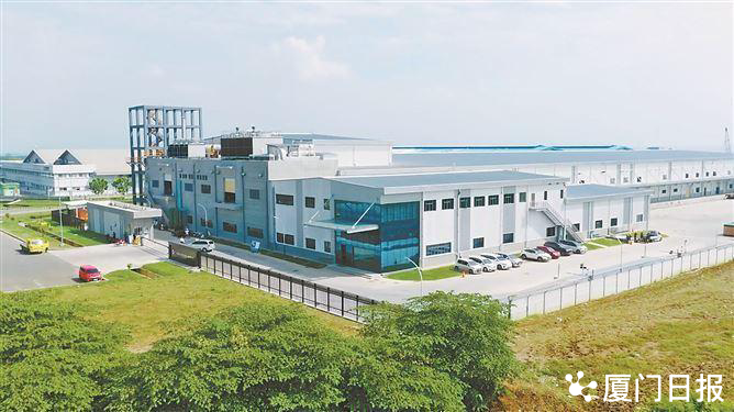 厦企中仑新材首个海外基地正式投产