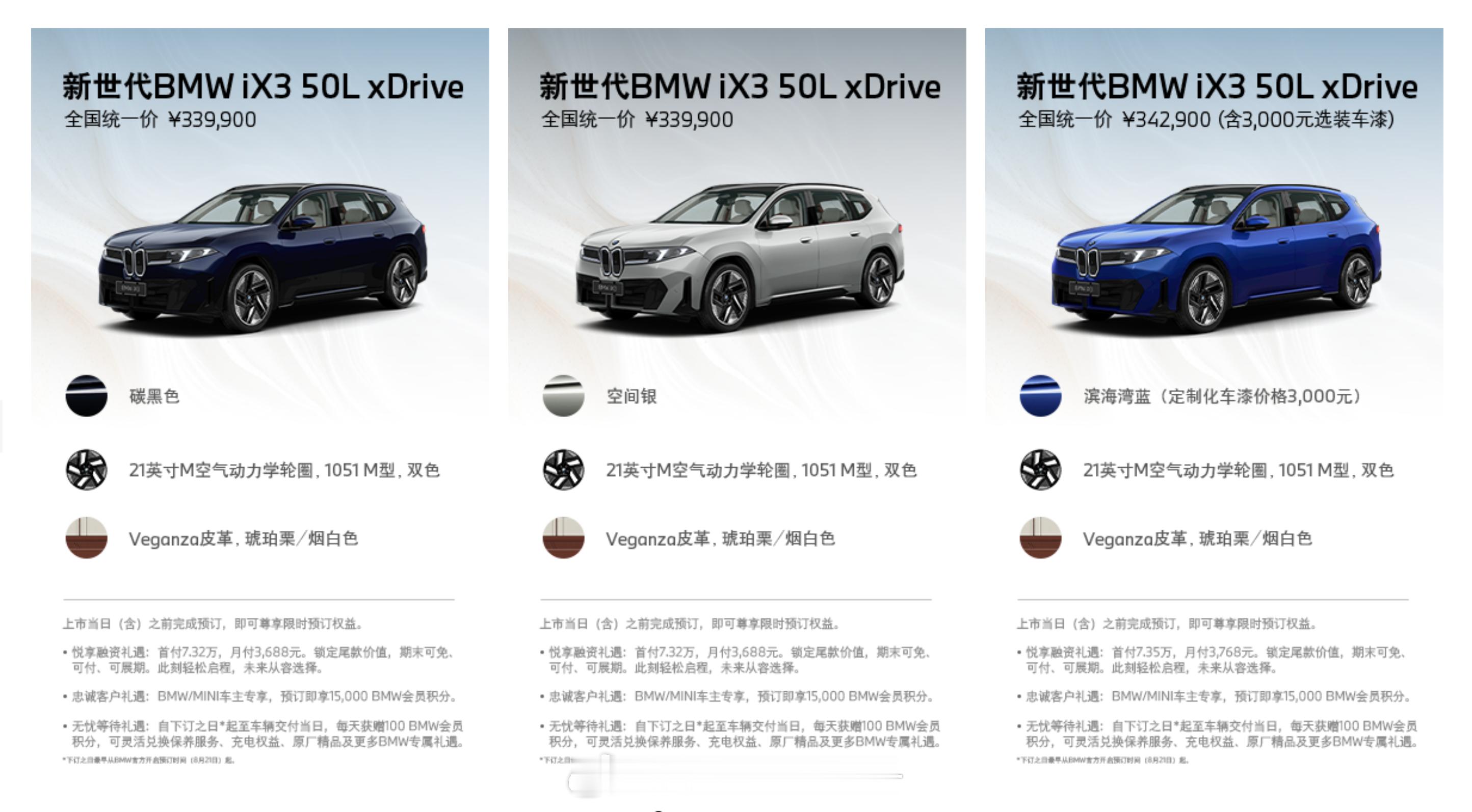 宝马IX3价格出来了，比我预想的还便宜。宝马大v聊车