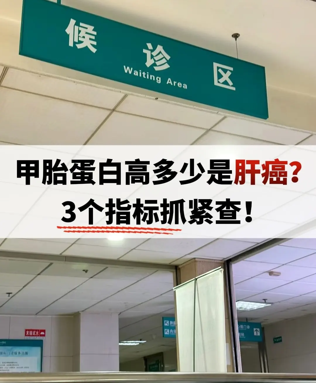 甲胎蛋白高多少是肝癌？3个指标抓紧查！这两天接诊一个菏泽的病号，甲胎蛋...