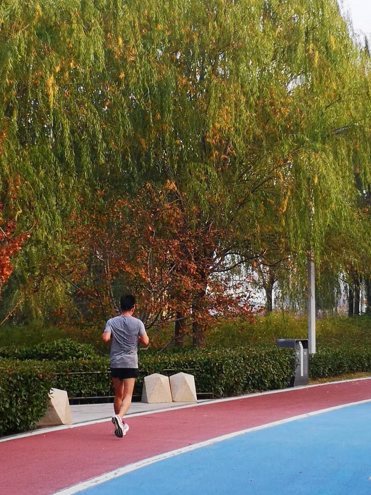 #秋日生活记录#意志为要，贵在坚持，跑起来呀！[笑][彩虹][微风][烟花]