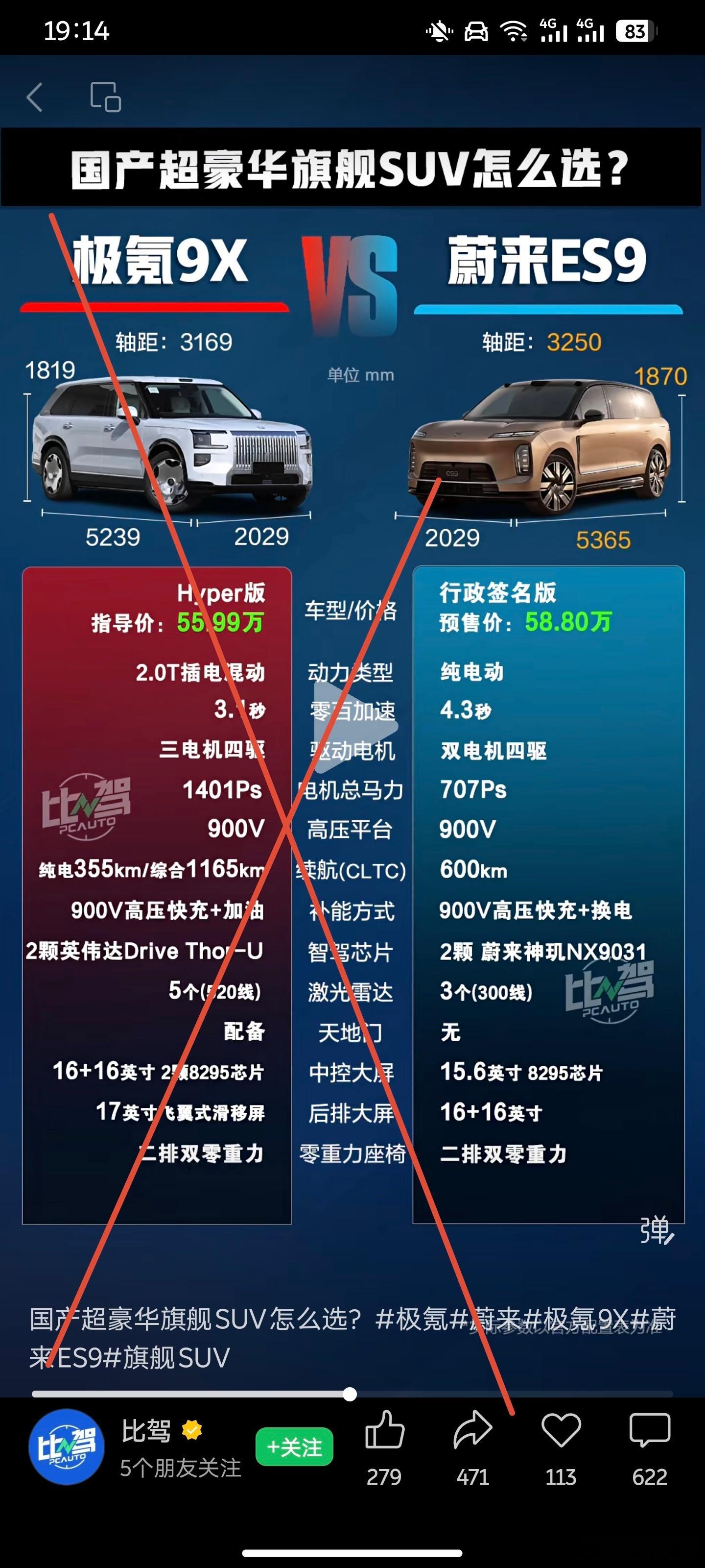 这对比简直是伪军。很难想象这个不是商单 乱比新能源汽车大v聊车新能源汽车