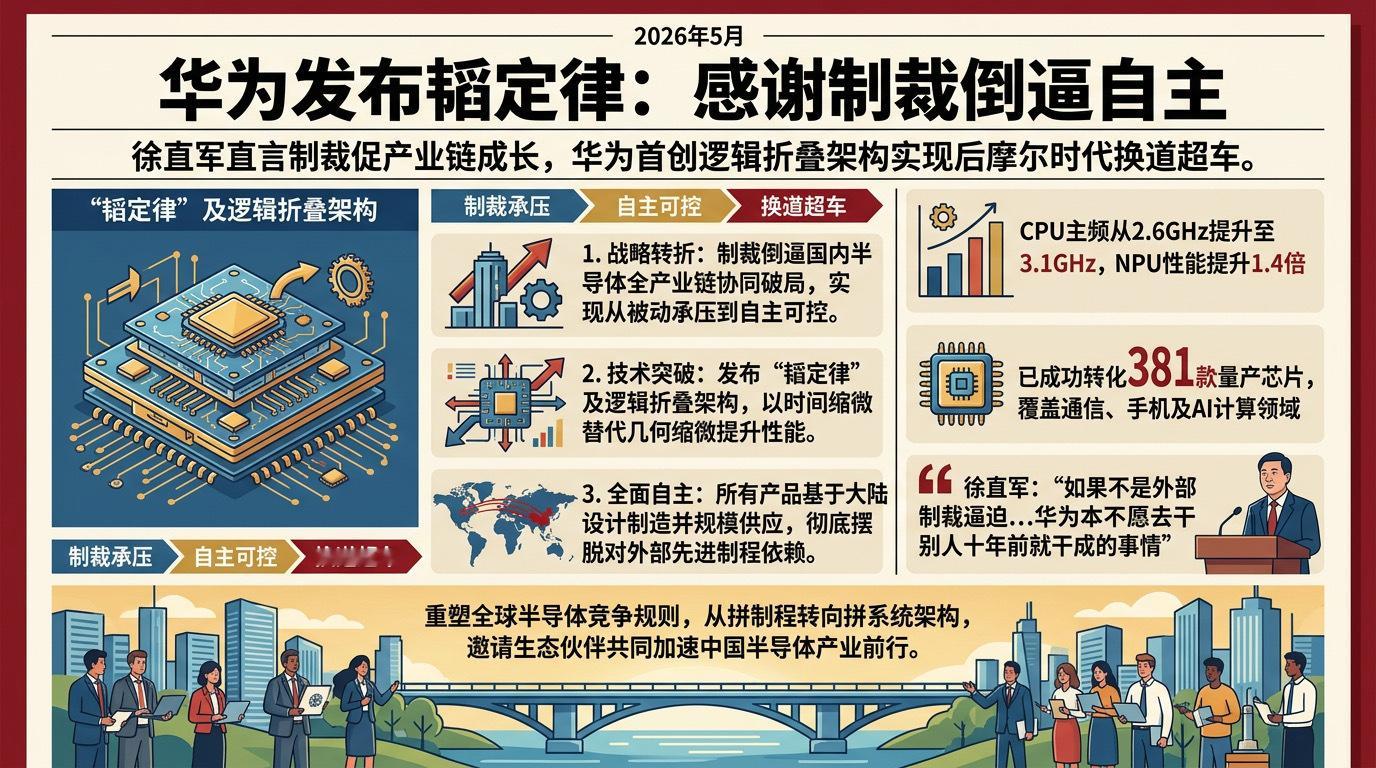 华为感谢美国制裁“那些杀不死你的，终将使你更强大”致敬封锁下所有的向上攀登者 