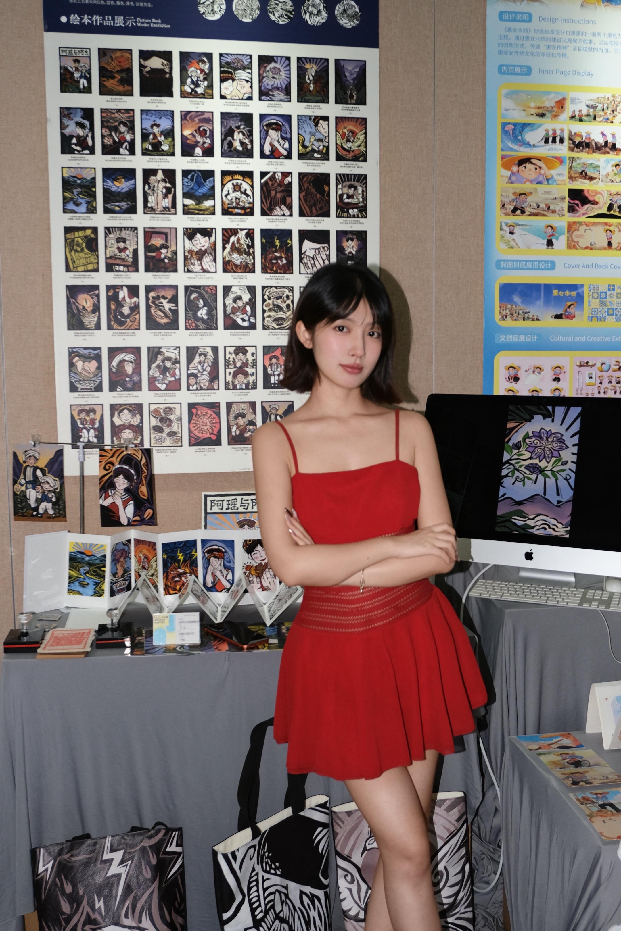 毕业展咯