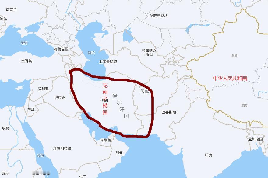 当年被成吉思汗灭掉了花剌子模国，就在今天的中东伊朗境内和周围，蒙古骑兵攻打花剌子