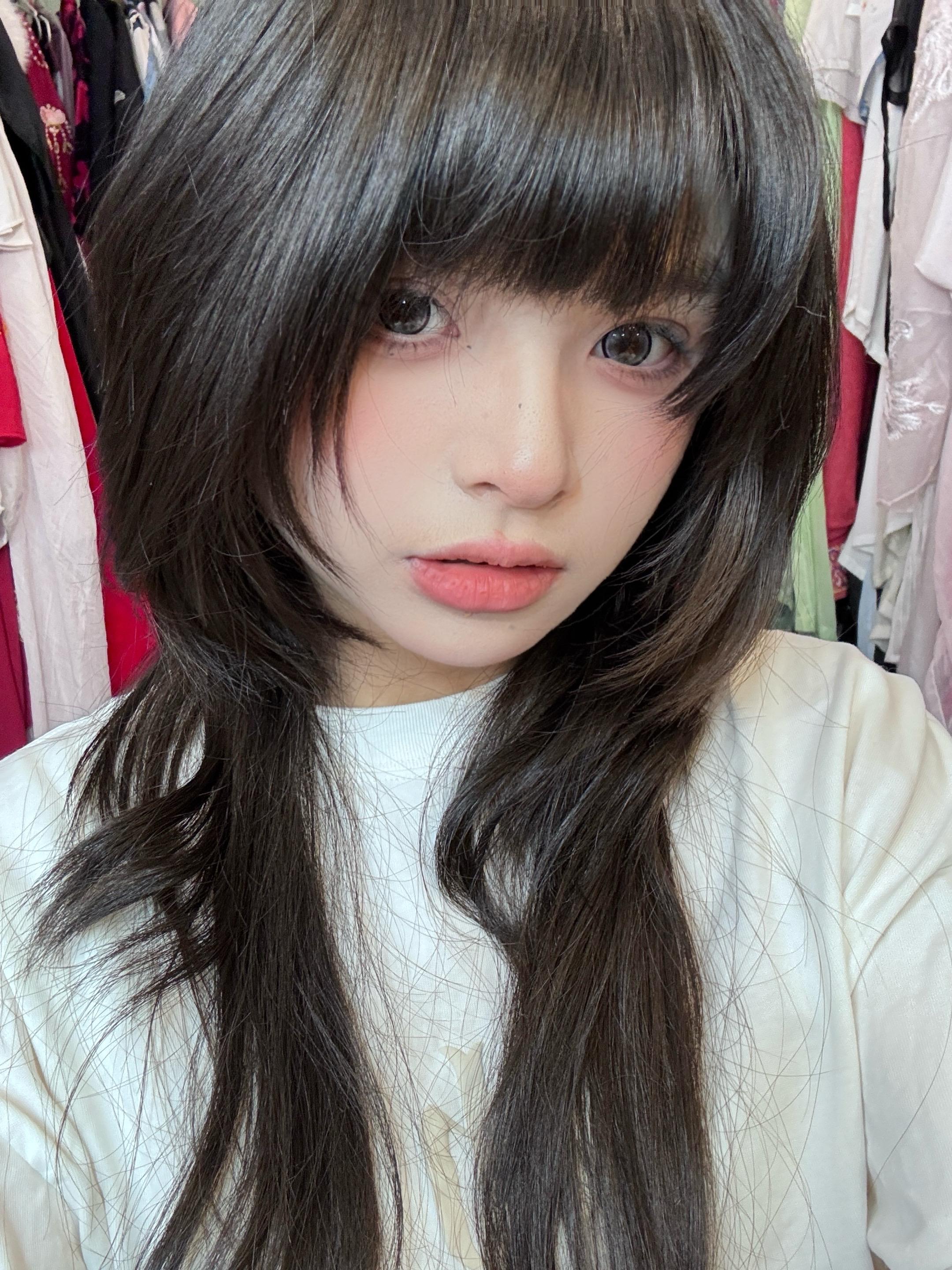 日系短发 甜妹